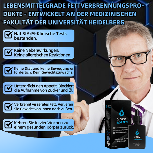 𝐒𝐩𝐳𝐯™🏅𝐌𝐞𝐠𝐥𝐮𝐭𝐢𝐝𝐞 𝐎𝐫𝐚𝐥𝐞 𝐅𝐥ü𝐬𝐬𝐢𝐠𝐤𝐞𝐢𝐭 (Fettverbrennungsprodukt in Lebensmittelqualität, entwickelt von der Medizinischen Fakultät der Universität Heidelberg, sehr empfohlen von der DGM)