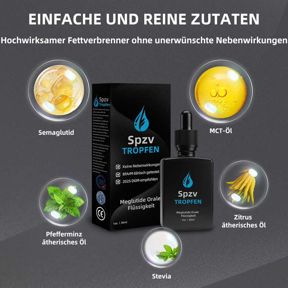𝐒𝐩𝐳𝐯™🏅𝐌𝐞𝐠𝐥𝐮𝐭𝐢𝐝𝐞 𝐎𝐫𝐚𝐥𝐞 𝐅𝐥ü𝐬𝐬𝐢𝐠𝐤𝐞𝐢𝐭 (Fettverbrennungsprodukt in Lebensmittelqualität, entwickelt von der Medizinischen Fakultät der Universität Heidelberg, sehr empfohlen von der DGM)