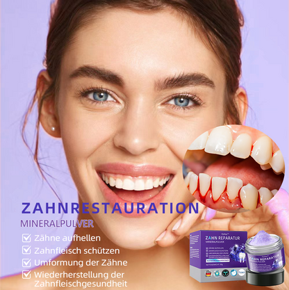 Offizieller Shop | Ourlyard™ Zahnfleischreparatur und Mundgesundheits-Mineralpulver🧑🏽‍⚕️Erhalten Sie die CE-Zertifizierung (Behandlung von Parodontitis und Mundgeschwüren, Vorbeugung von Zahnverlust und Reparatur von Zahnfleischrückgang)🎄