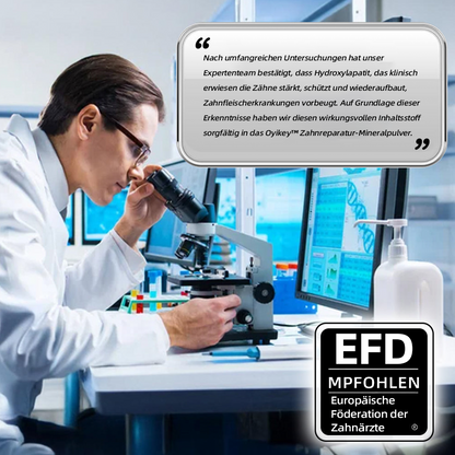 Offizieller Shop | Ourlyard™ Zahnfleischreparatur und Mundgesundheits-Mineralpulver🧑🏽‍⚕️Erhalten Sie die CE-Zertifizierung (Behandlung von Parodontitis und Mundgeschwüren, Vorbeugung von Zahnverlust und Reparatur von Zahnfleischrückgang)🎄