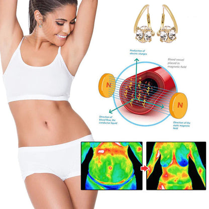 （🔥LETZTER TAG-SONDERVERKAUF - 80 % RABATT)🌼💖CZTICLE™Lymphvity MagneTherapy Germanium-Ohrringe